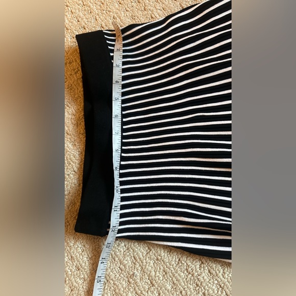 MaxMara Striped Pattern Knit Skirt - Picture 9 of 13